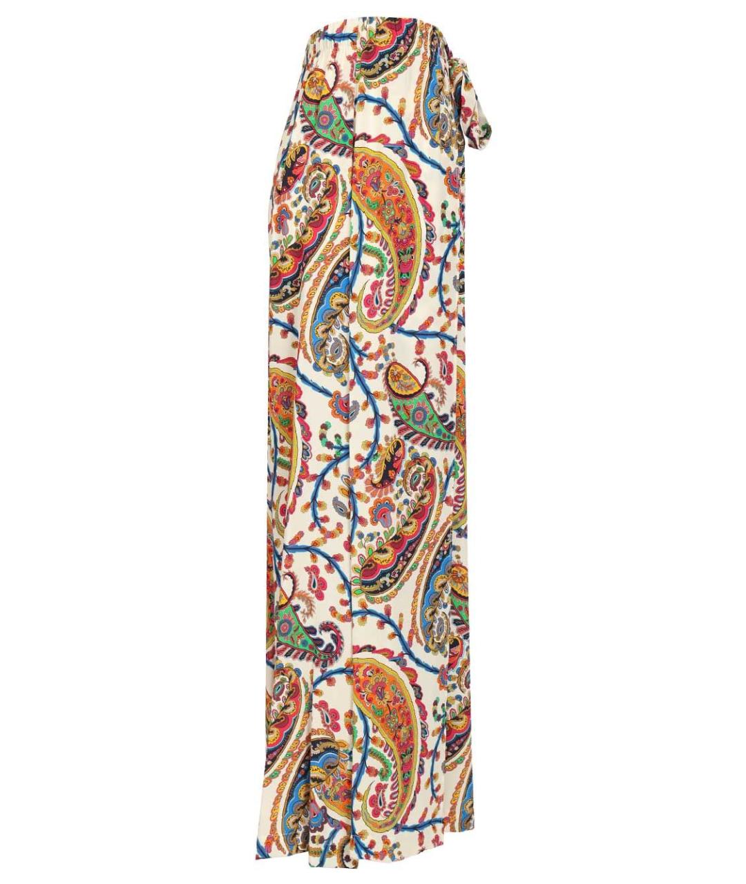 ETRO Мульти вискозные прямые брюки, фото 3