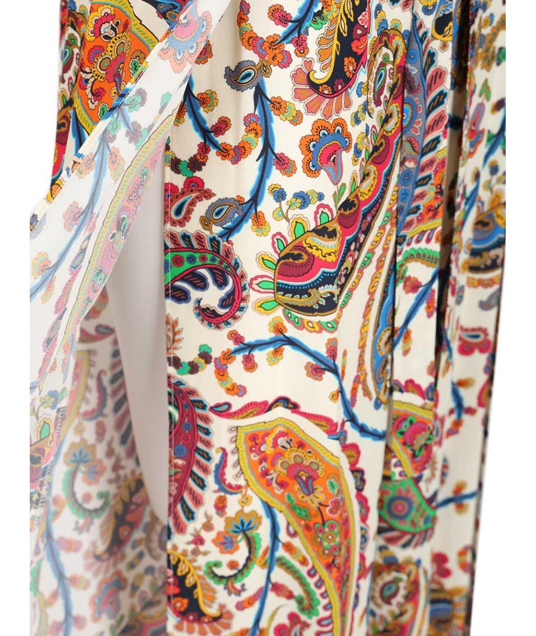 ETRO Мульти вискозные прямые брюки, фото 5