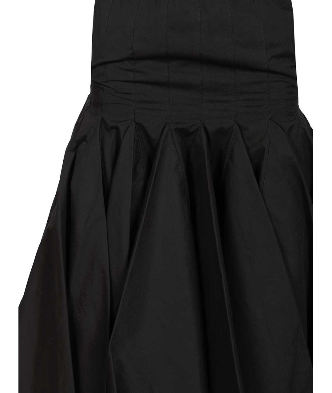 JACQUEMUS Черный хлопковый сарафан, фото 4