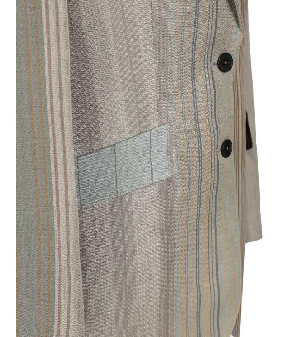 VIVIENNE WESTWOOD Серый шерстяной жакет/пиджак, фото 6