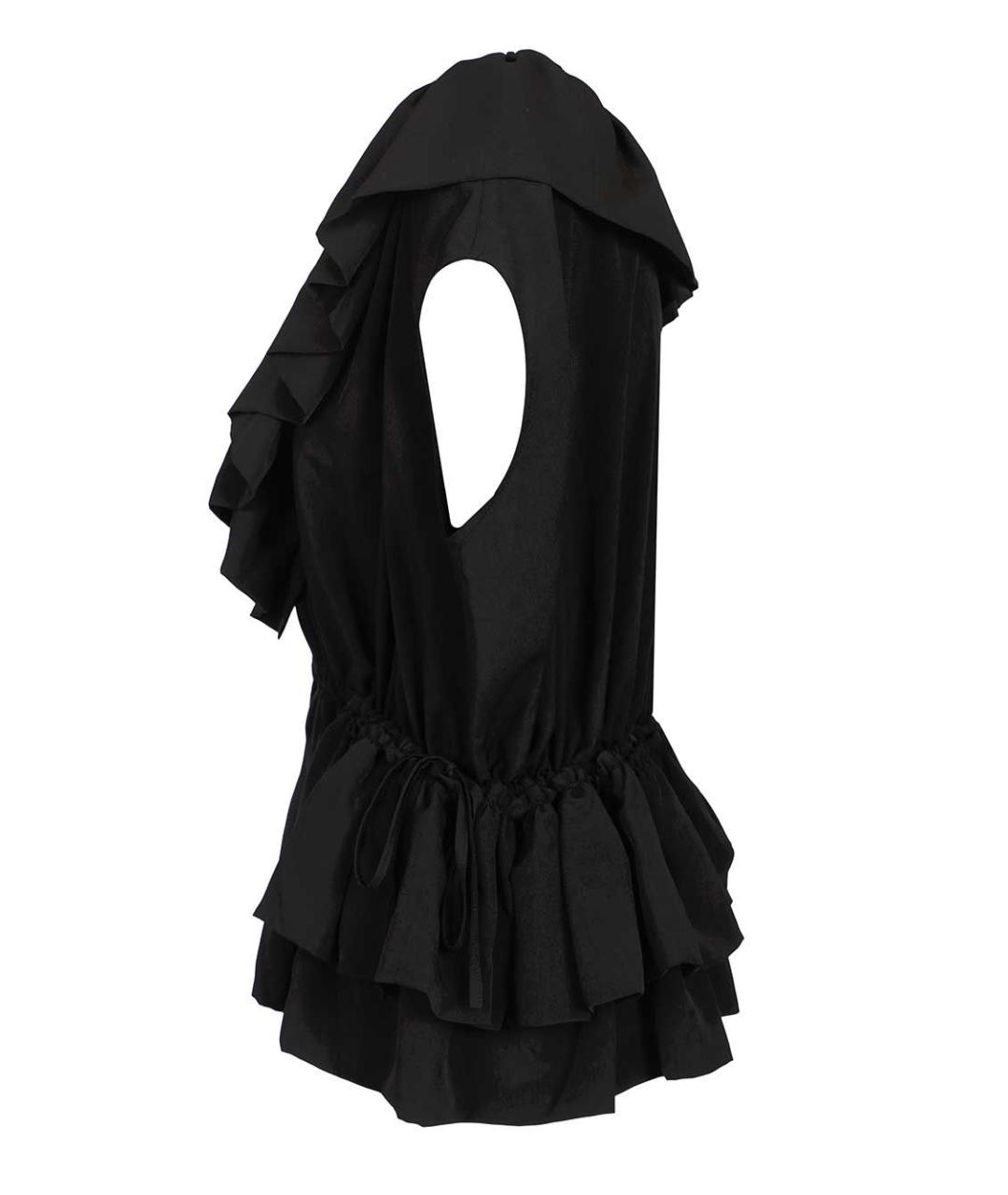 DRIES VAN NOTEN Черная полиэстеровая блузы, фото 3