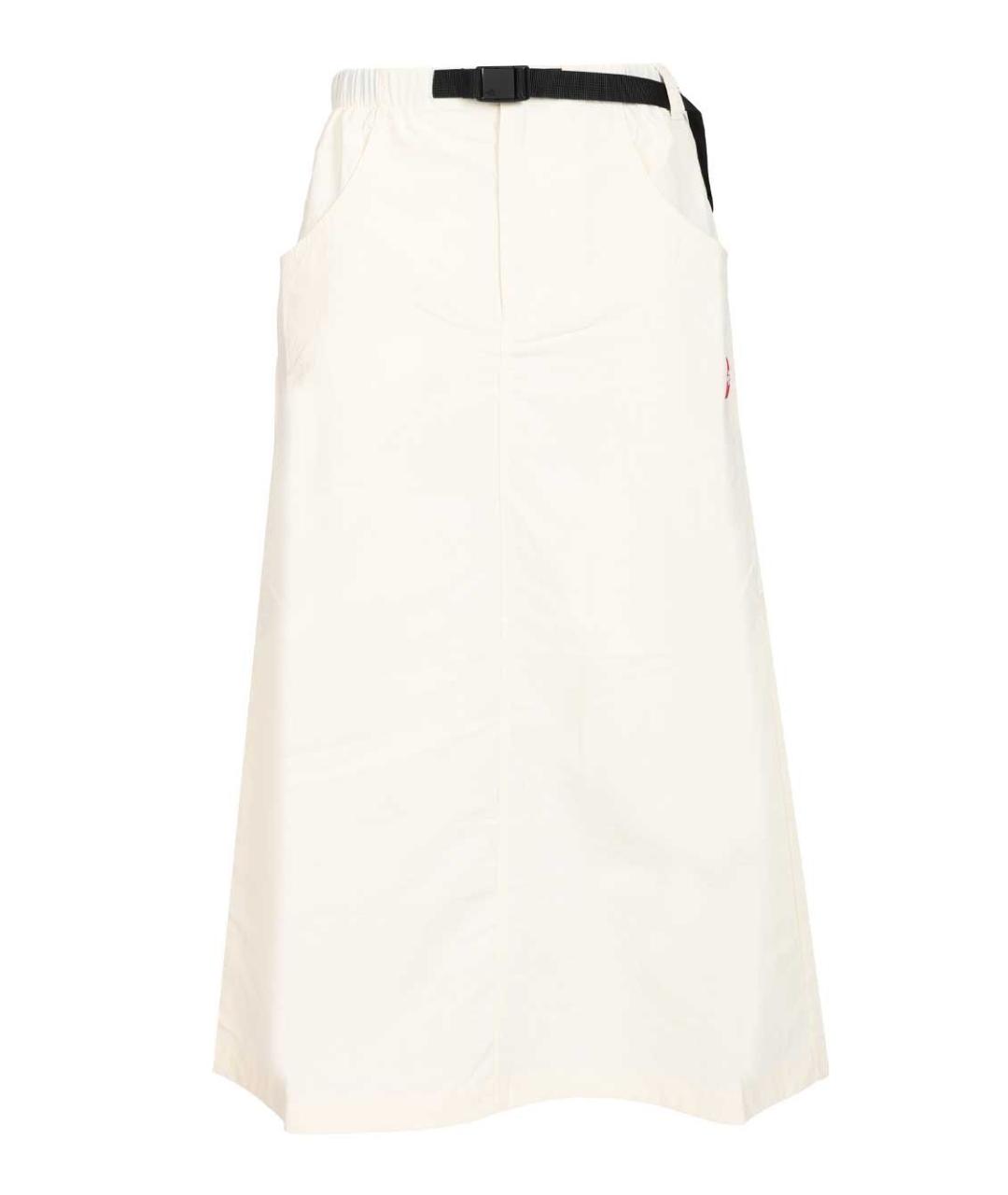 THE NORTH FACE Белая полиамидовая юбка миди, фото 1