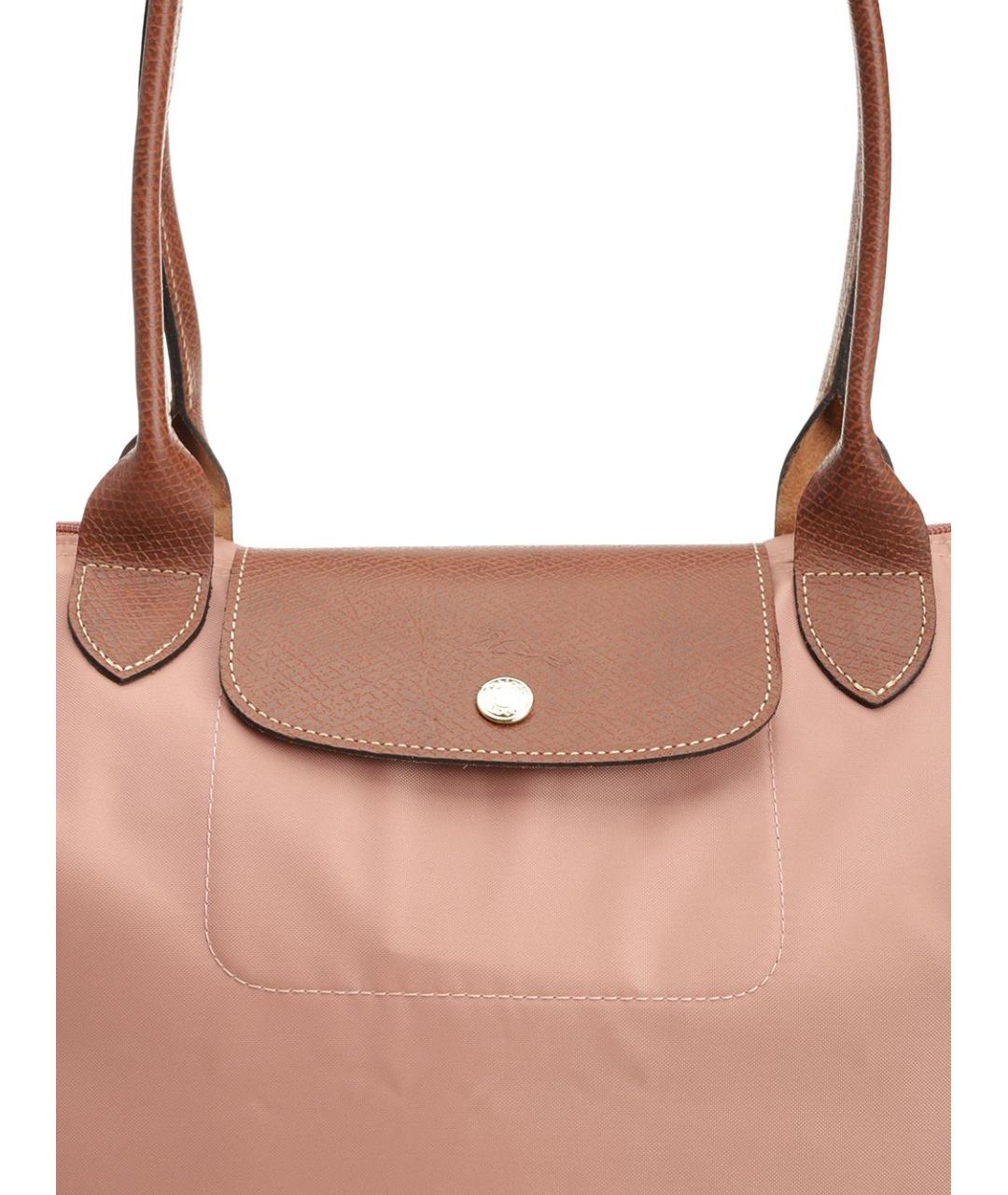 LONGCHAMP Розовая сумка тоут, фото 5