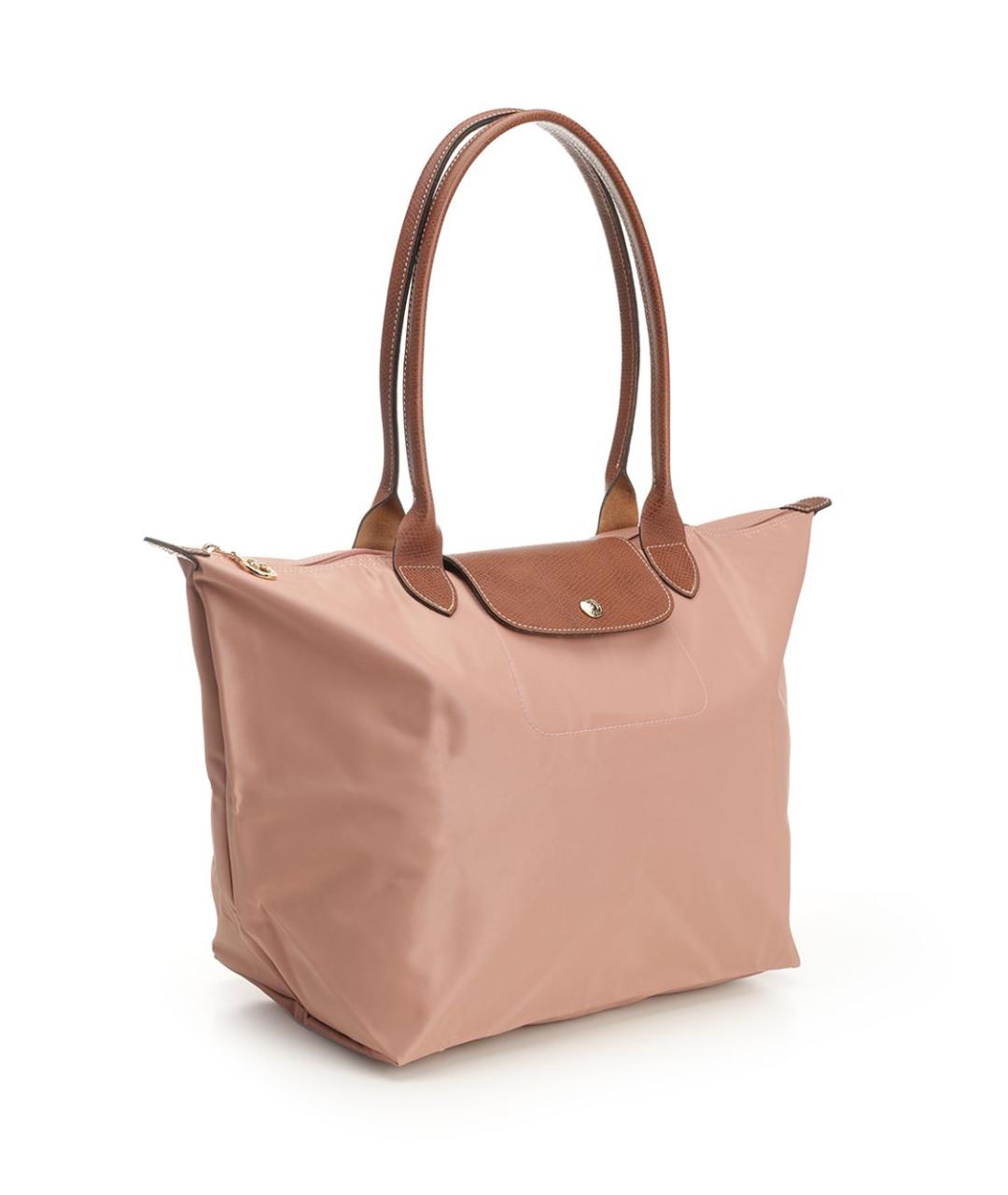 LONGCHAMP Розовая сумка тоут, фото 2