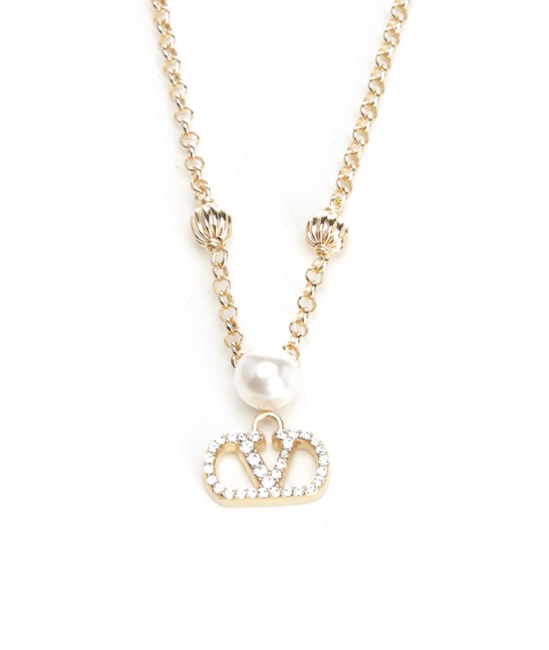 VALENTINO Золотая металлическая подвеска, фото 2