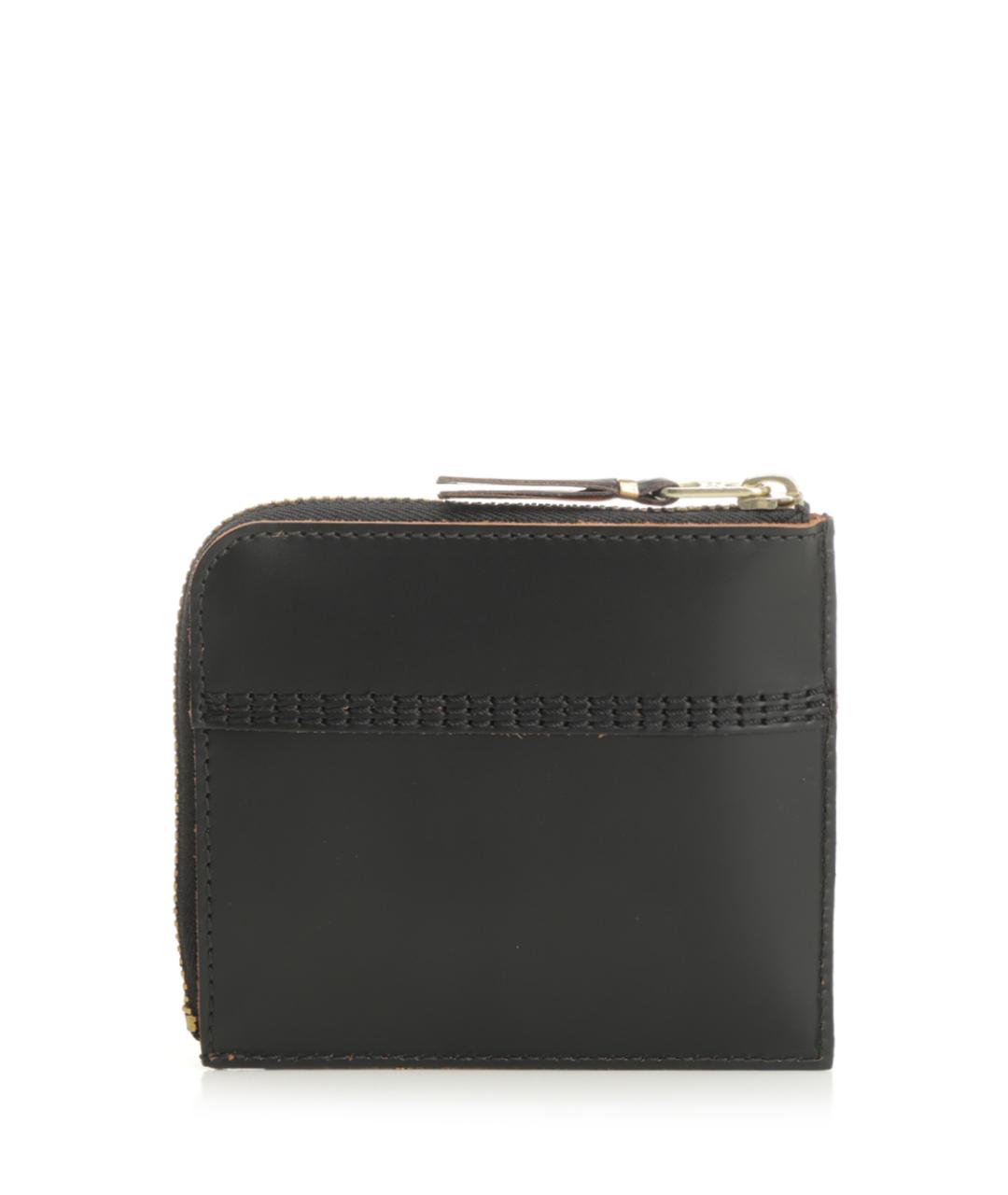 COMME DES GARÇONS WALLET Черный кожаный кошелек, фото 3