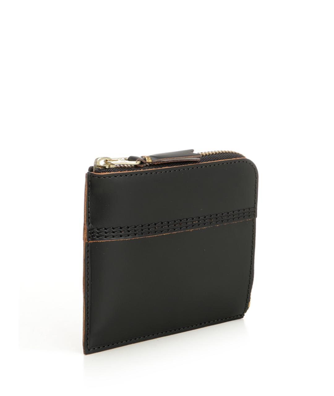 COMME DES GARÇONS WALLET Черный кожаный кошелек, фото 2