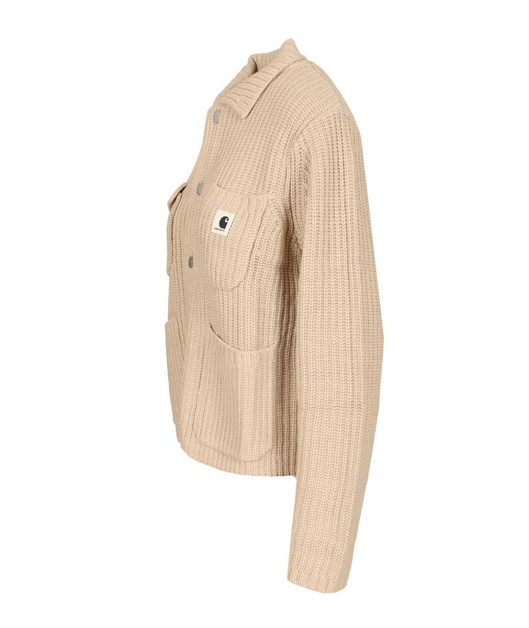CARHARTT WIP Бежевый кардиган, фото 3