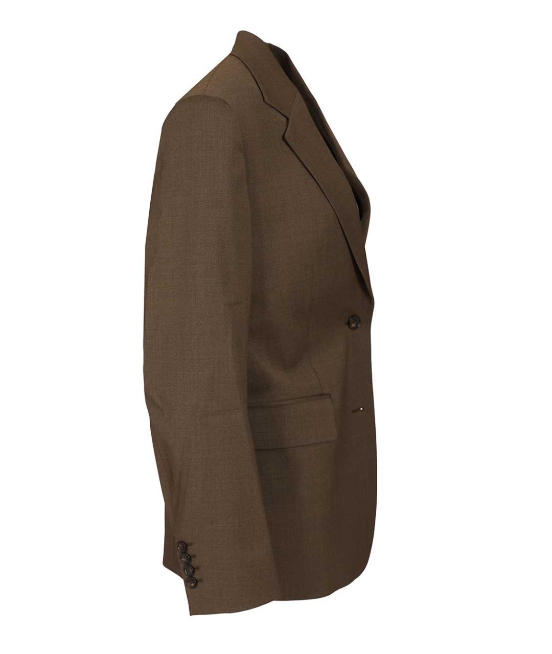 FILIPPA K Коричневый шерстяной жакет/пиджак, фото 3