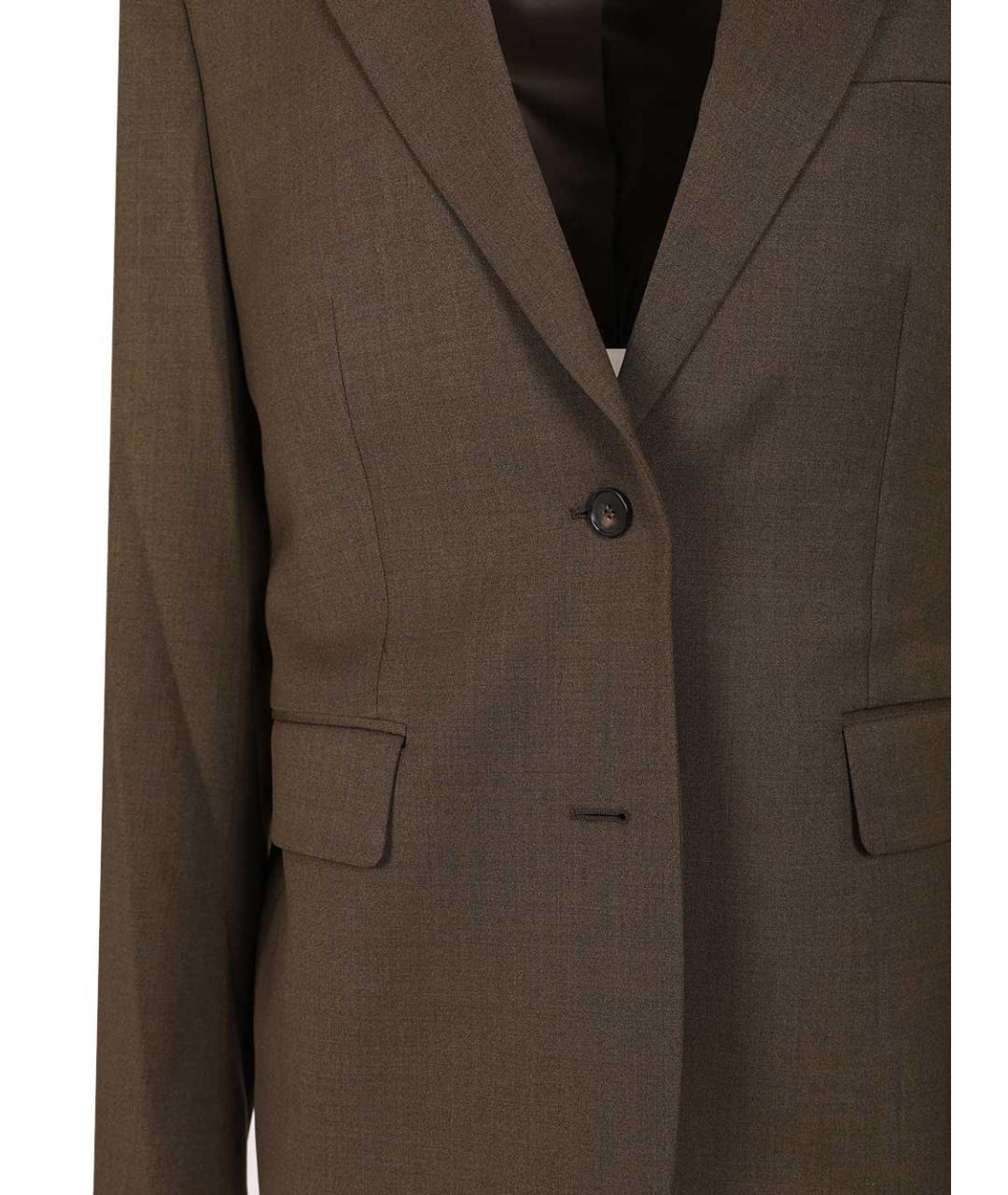 FILIPPA K Коричневый шерстяной жакет/пиджак, фото 4