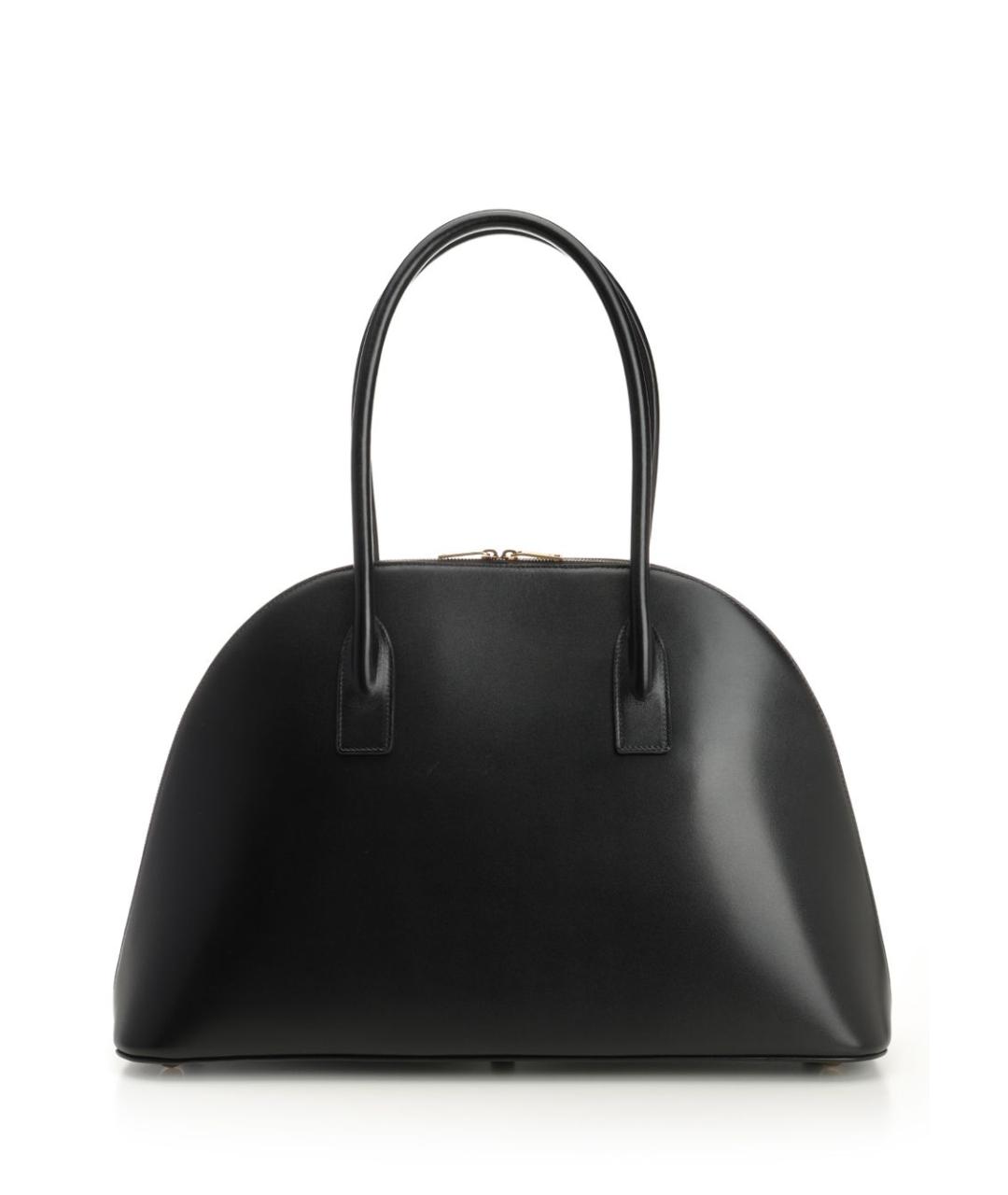 SAINT LAURENT Черная кожаная сумка тоут, фото 3