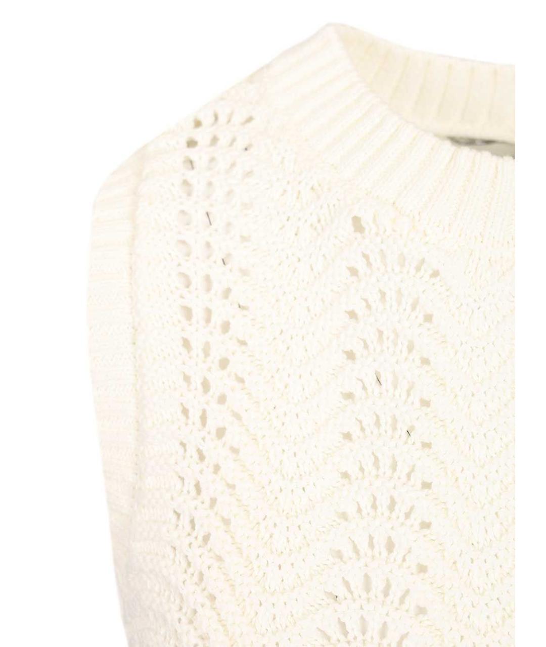 LOULOU STUDIO Белая хлопковая жилетка, фото 5