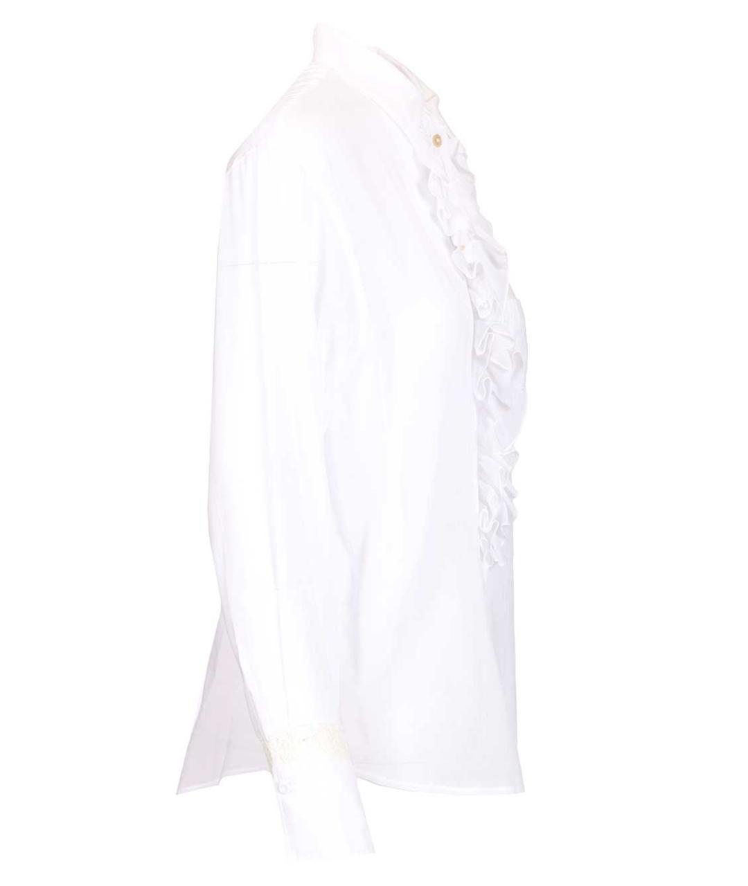 FORTE FORTE Белая хлопковая рубашка, фото 3