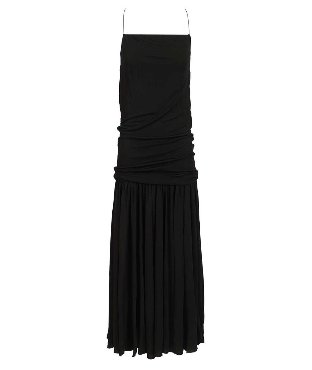 JACQUEMUS Черное полиамидовое коктейльное платье, фото 1