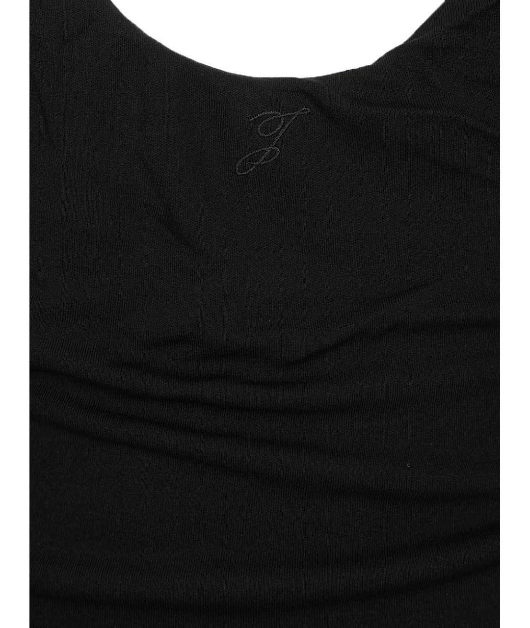 JACQUEMUS Черное полиамидовое коктейльное платье, фото 5