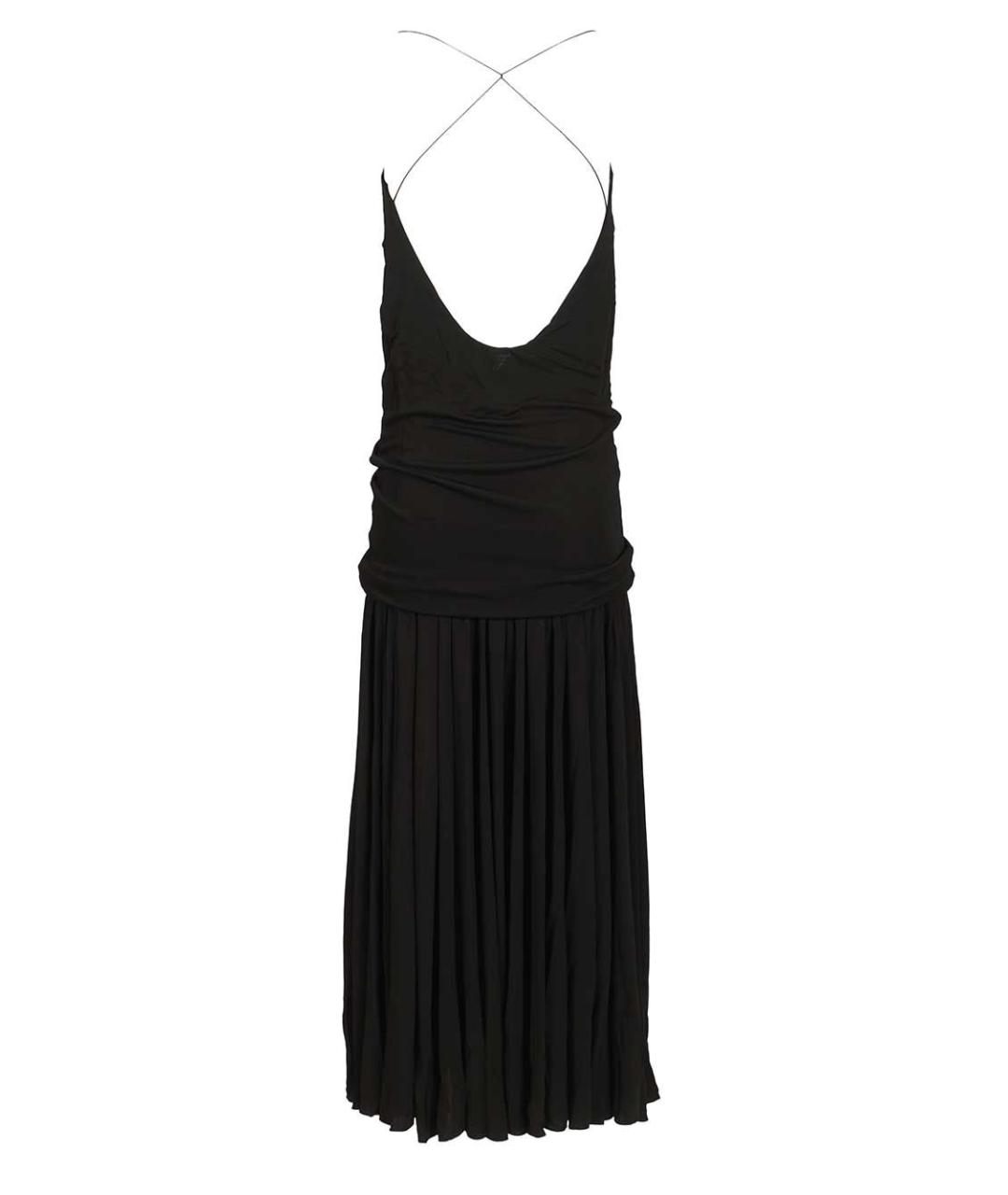 JACQUEMUS Черное полиамидовое коктейльное платье, фото 2