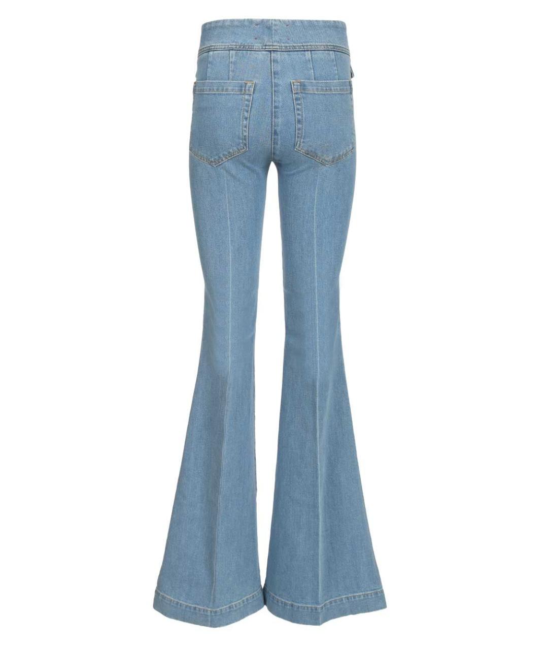 SEAFARER Голубые хлопковые джинсы клеш, фото 2