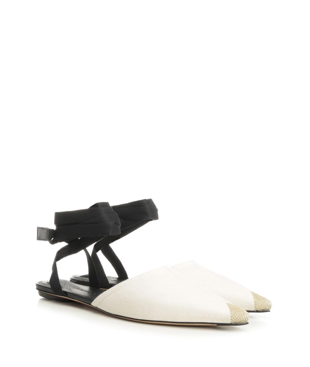 JACQUEMUS Мульти текстильные балетки, фото 2