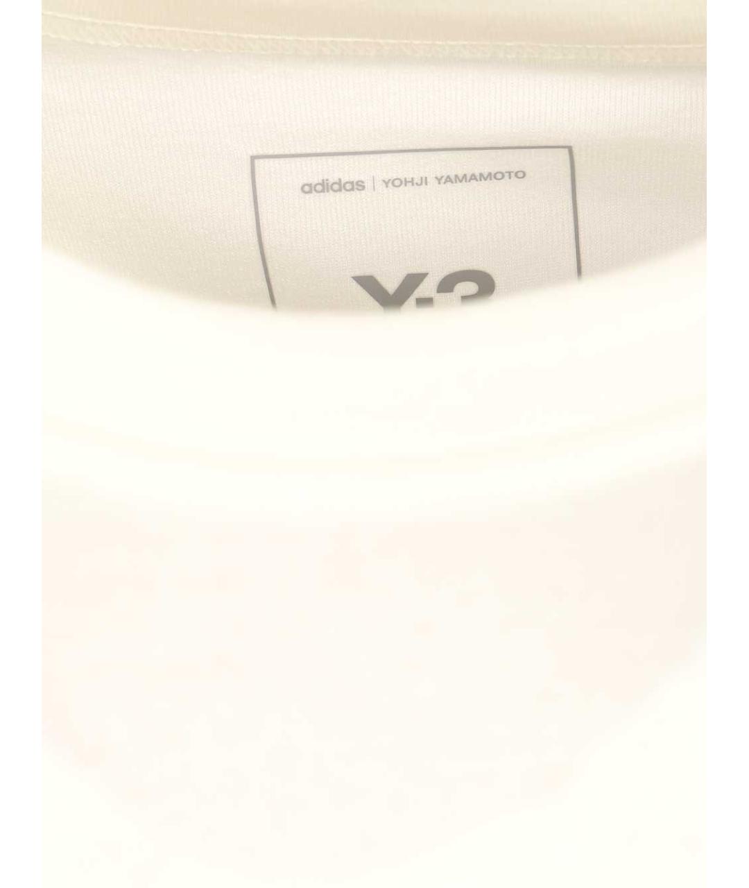 ADIDAS Белая хлопковая футболка, фото 3