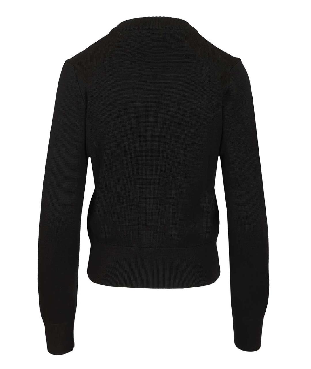 Ami Paris Черный шерстяной кардиган, фото 2