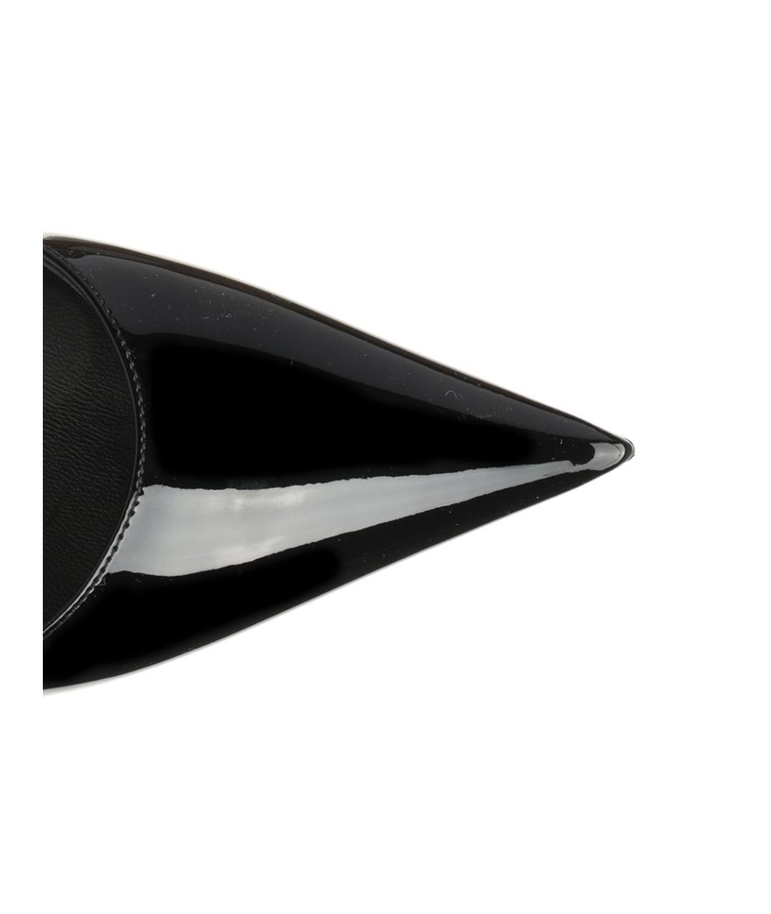 CHRISTIAN LOUBOUTIN Черные туфли из лакированной кожи, фото 3