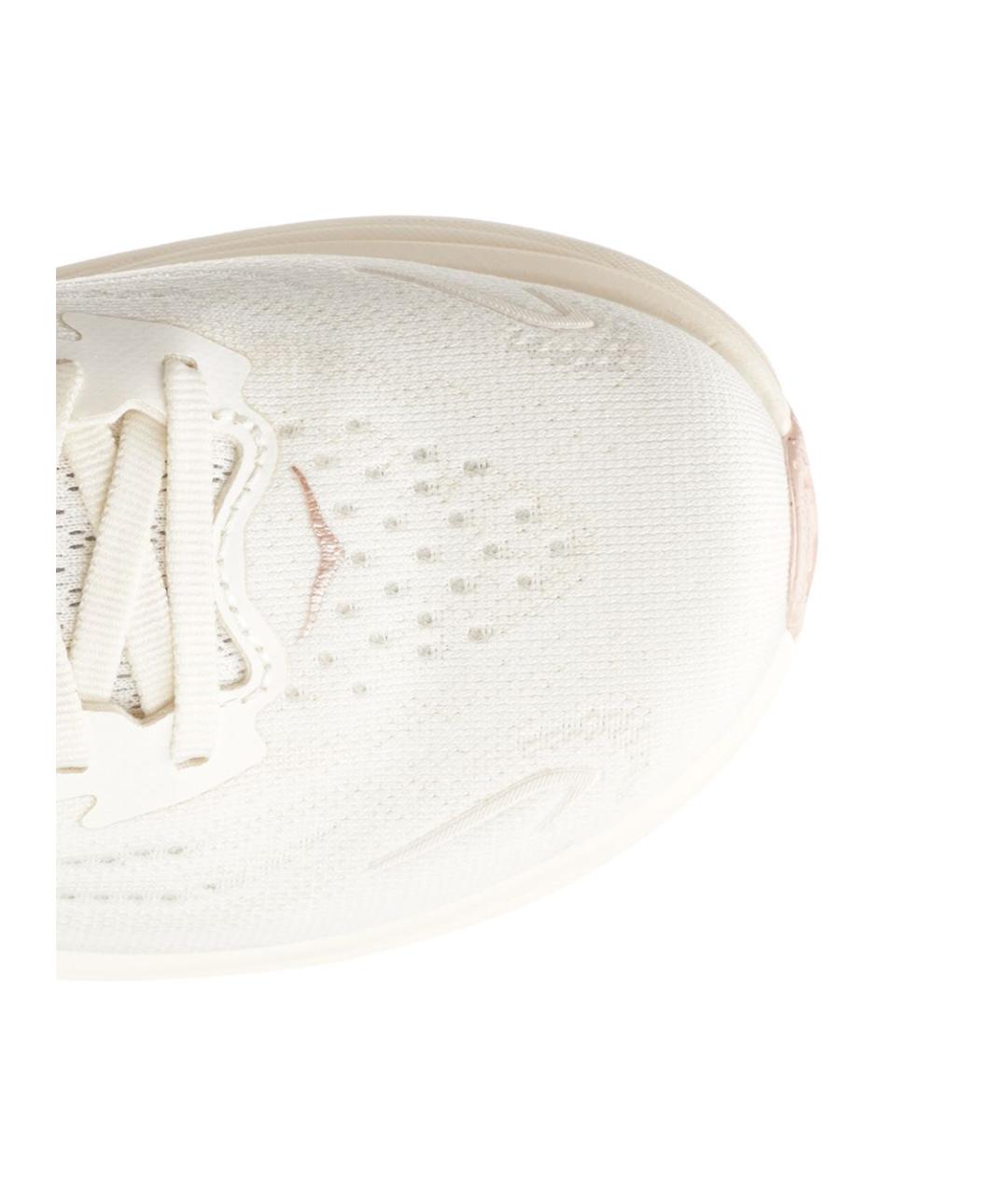 HOKA Белые текстильные кроссовки, фото 4