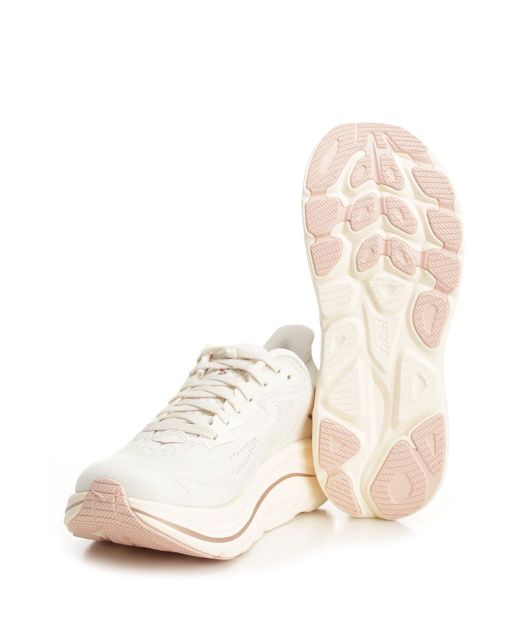 HOKA Белые текстильные кроссовки, фото 5