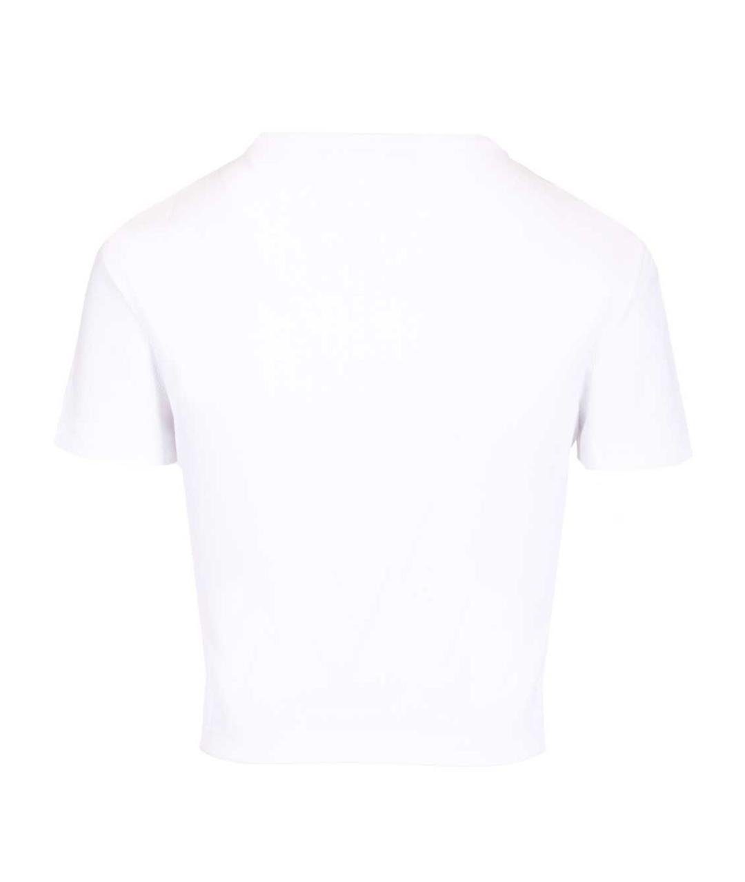 FENDI Белая хлопковая футболка, фото 2