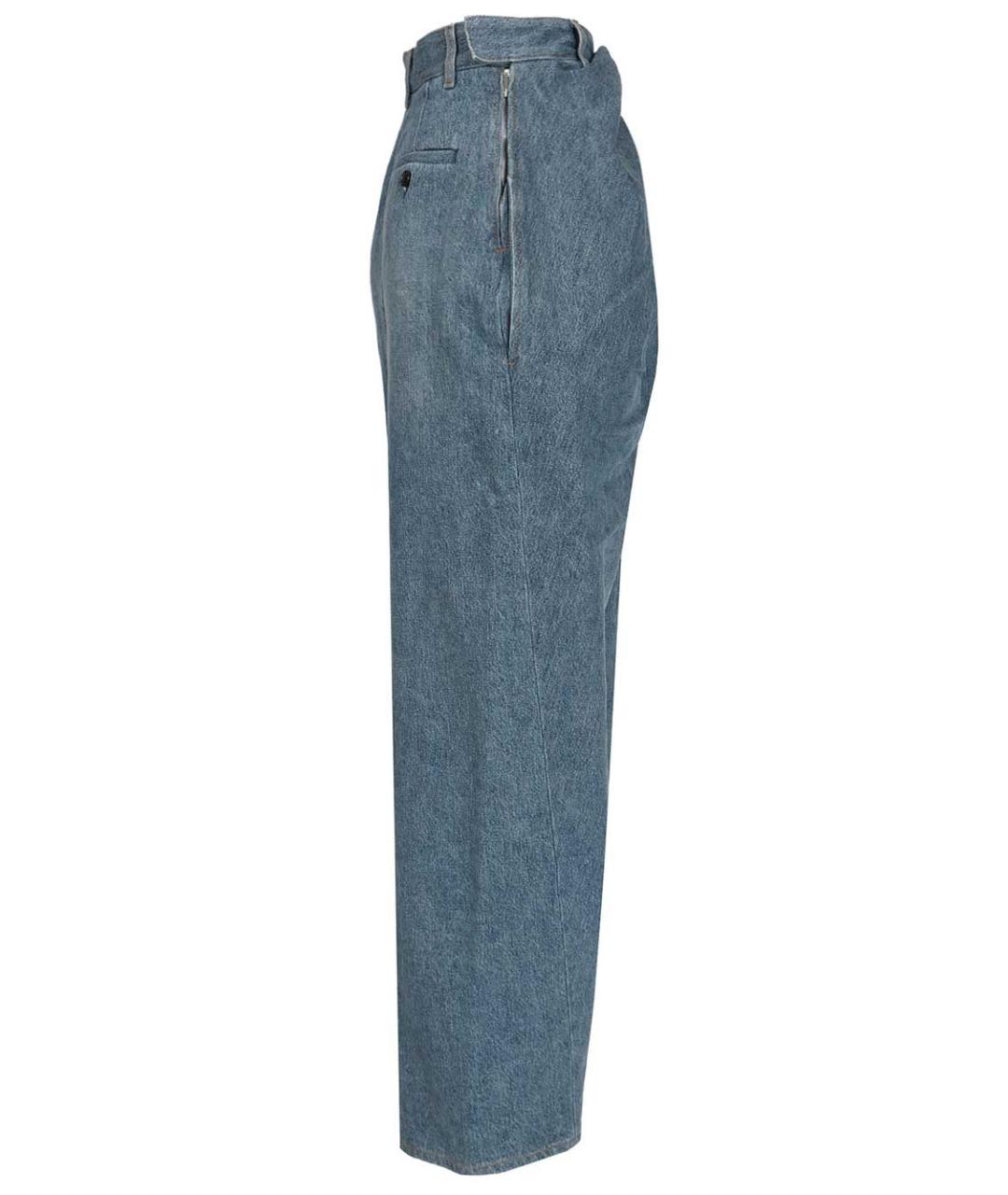 LOEWE Синие хлопковые прямые джинсы, фото 3