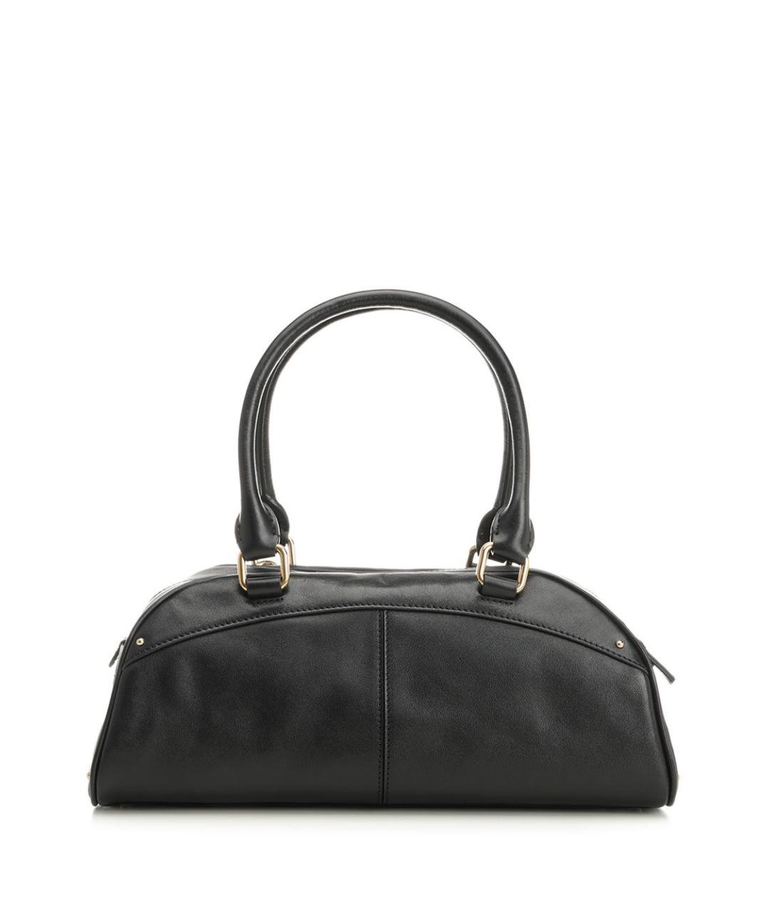 CHLOE Черная кожаная сумка тоут, фото 3