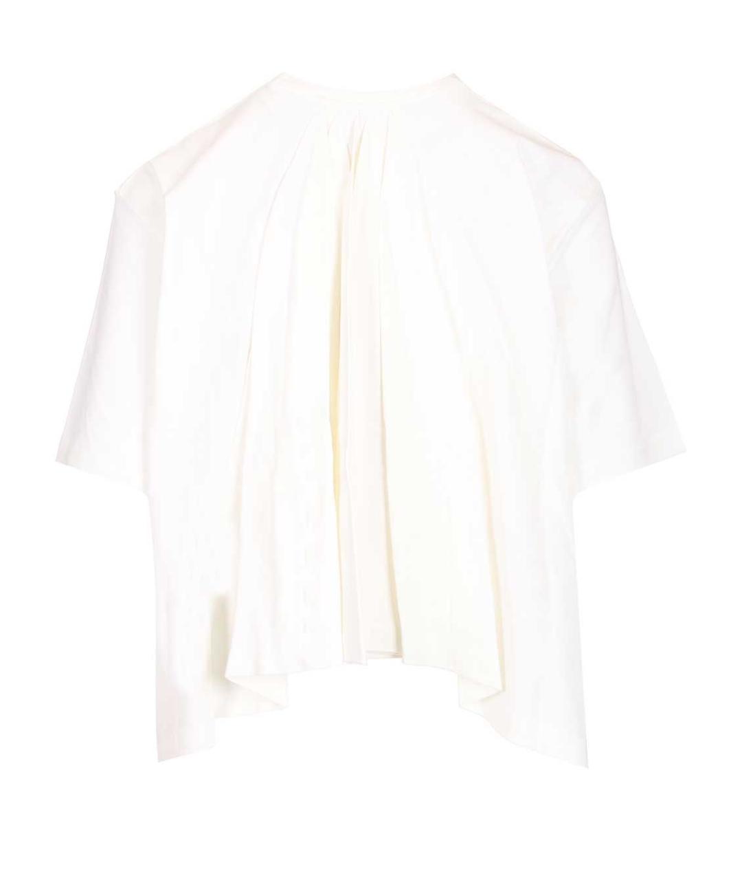 JACQUEMUS Белая хлопковая футболка, фото 2