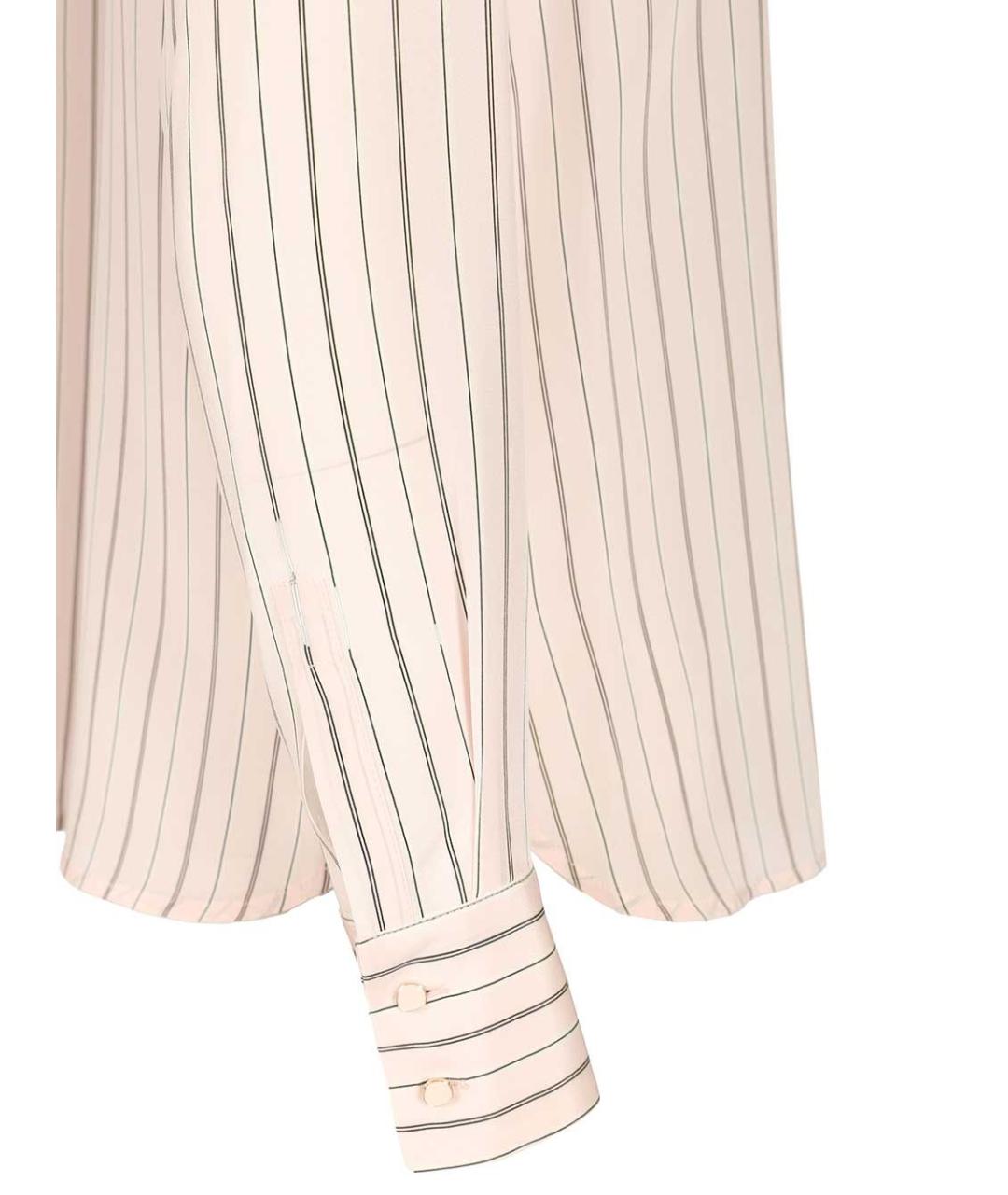 MAX MARA STUDIO Розовая шелковая рубашка, фото 5