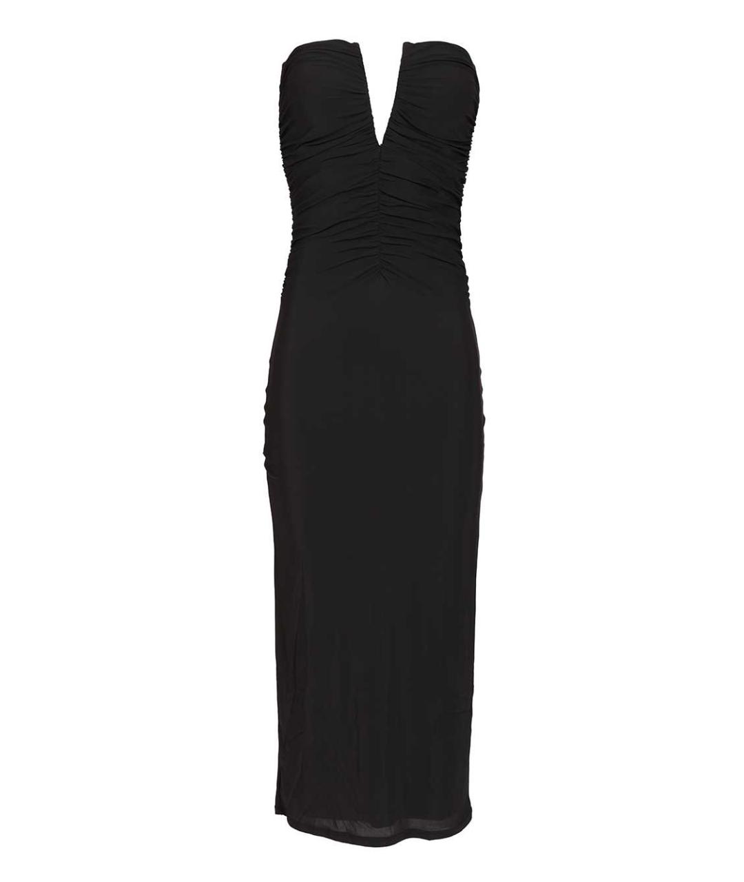 AMAZUIN Черное полиамидовое платье, фото 1