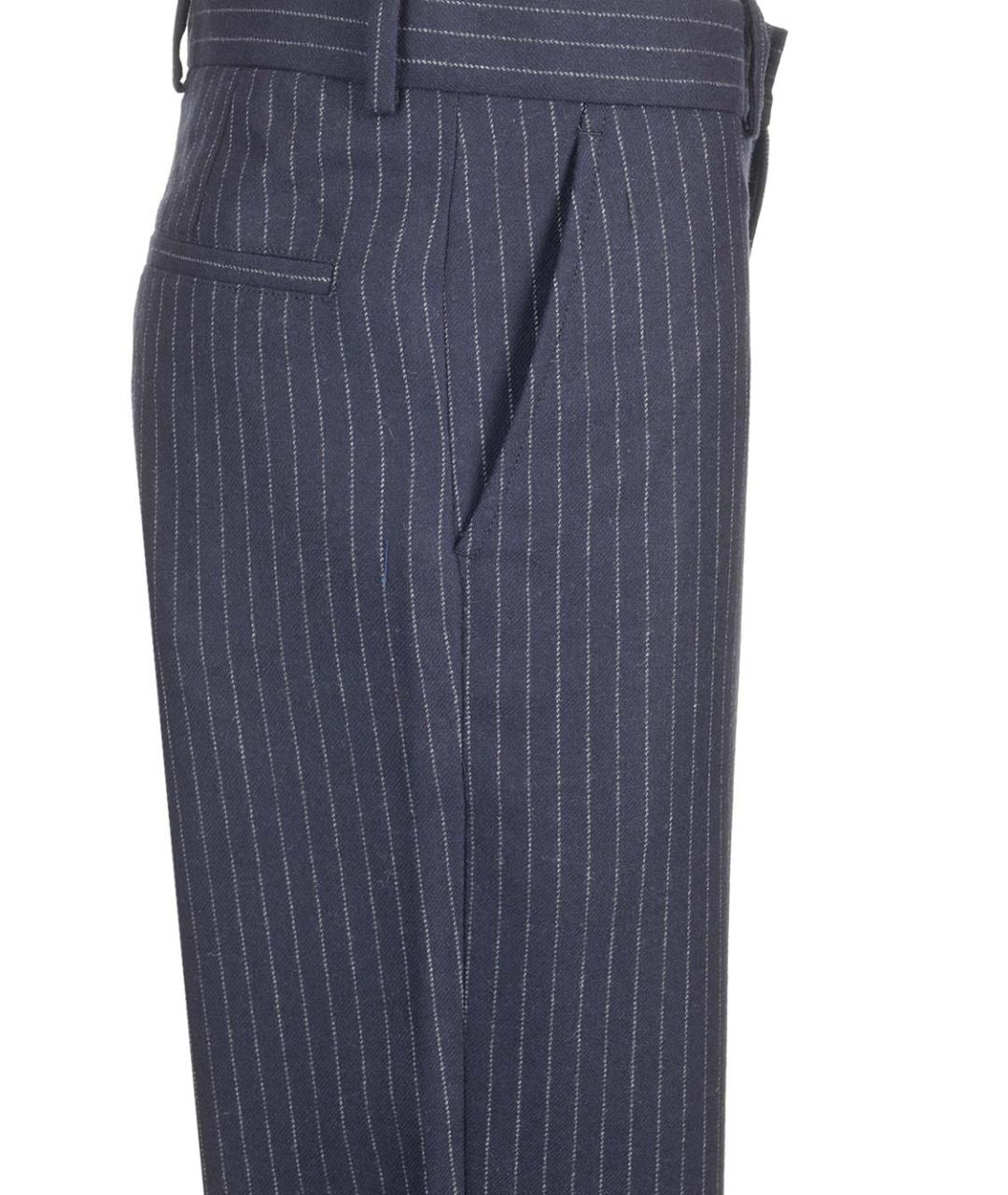 A.P.C. Синие прямые брюки, фото 5