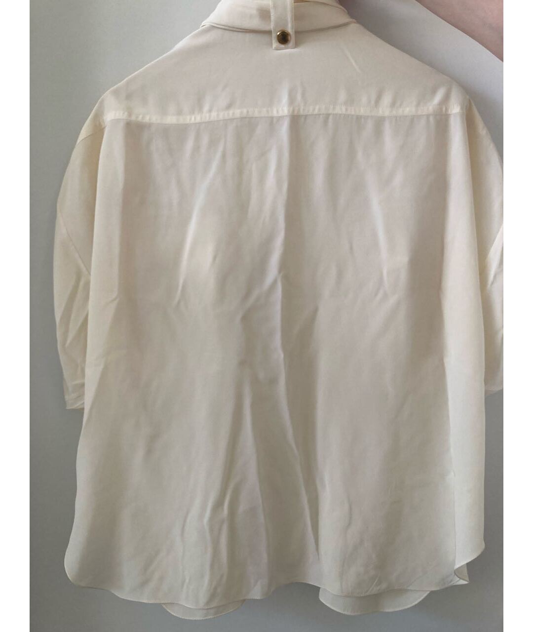 CHLOE Бежевая шелковая рубашка, фото 2