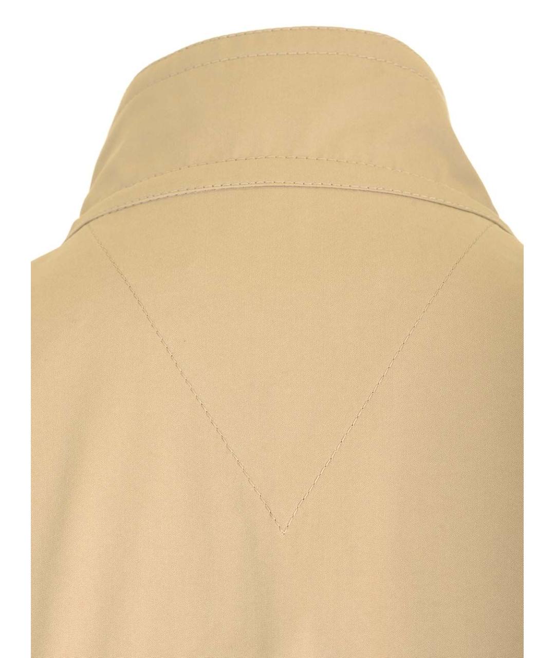 BOTTEGA VENETA Бежевая вискозная куртка, фото 9