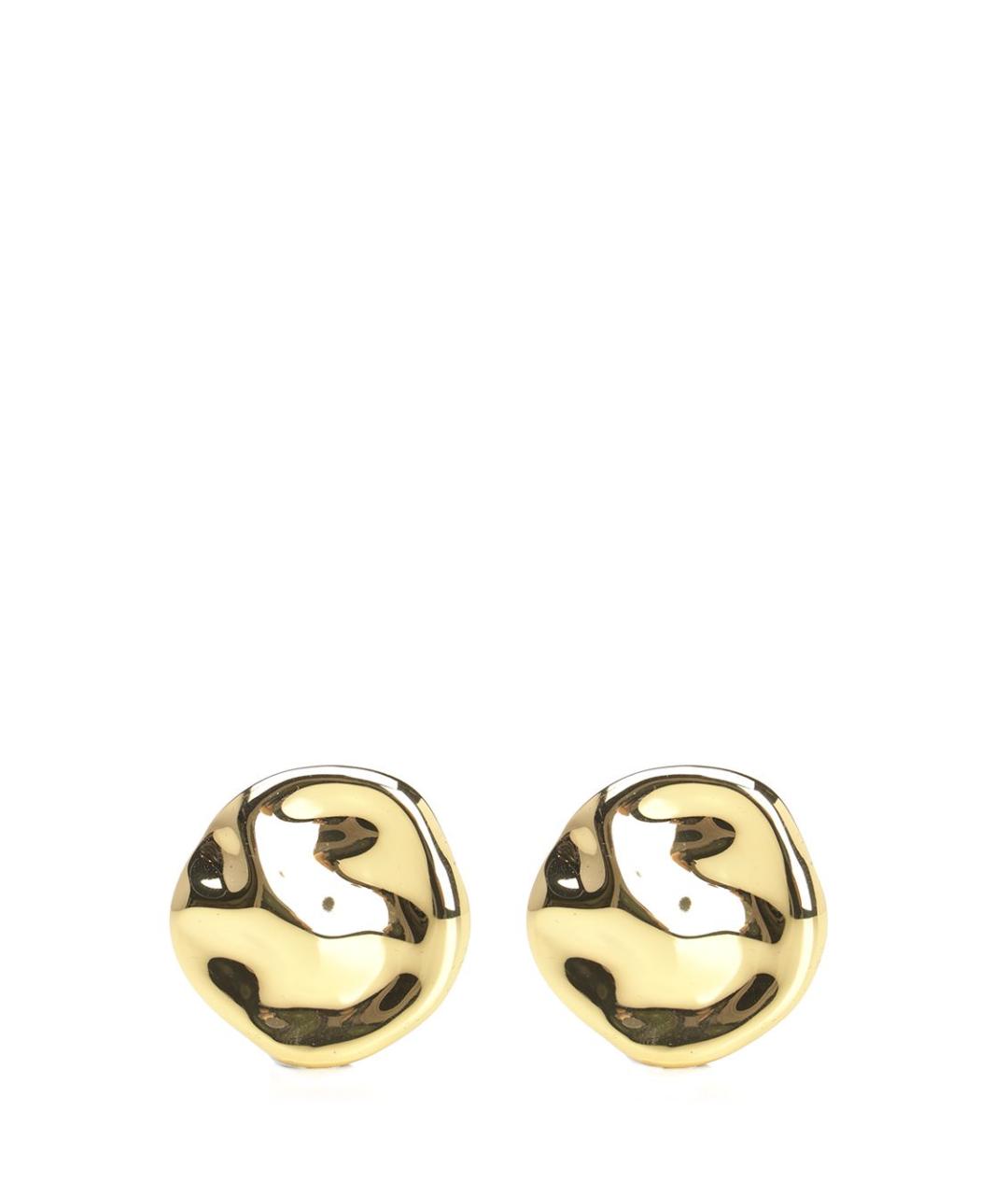 FEDERICA TOSI Золотые металлические серьги, фото 1