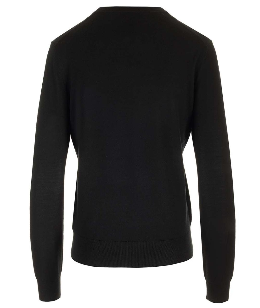 THEORY Черный шерстяной джемпер / свитер, фото 2