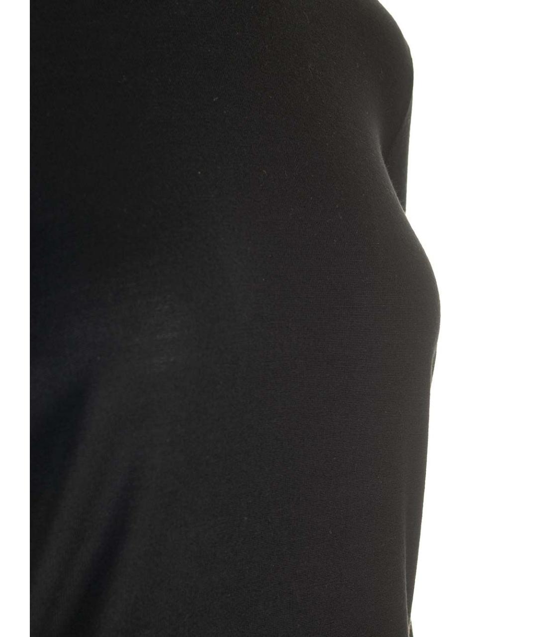 THEORY Черный шерстяной джемпер / свитер, фото 4