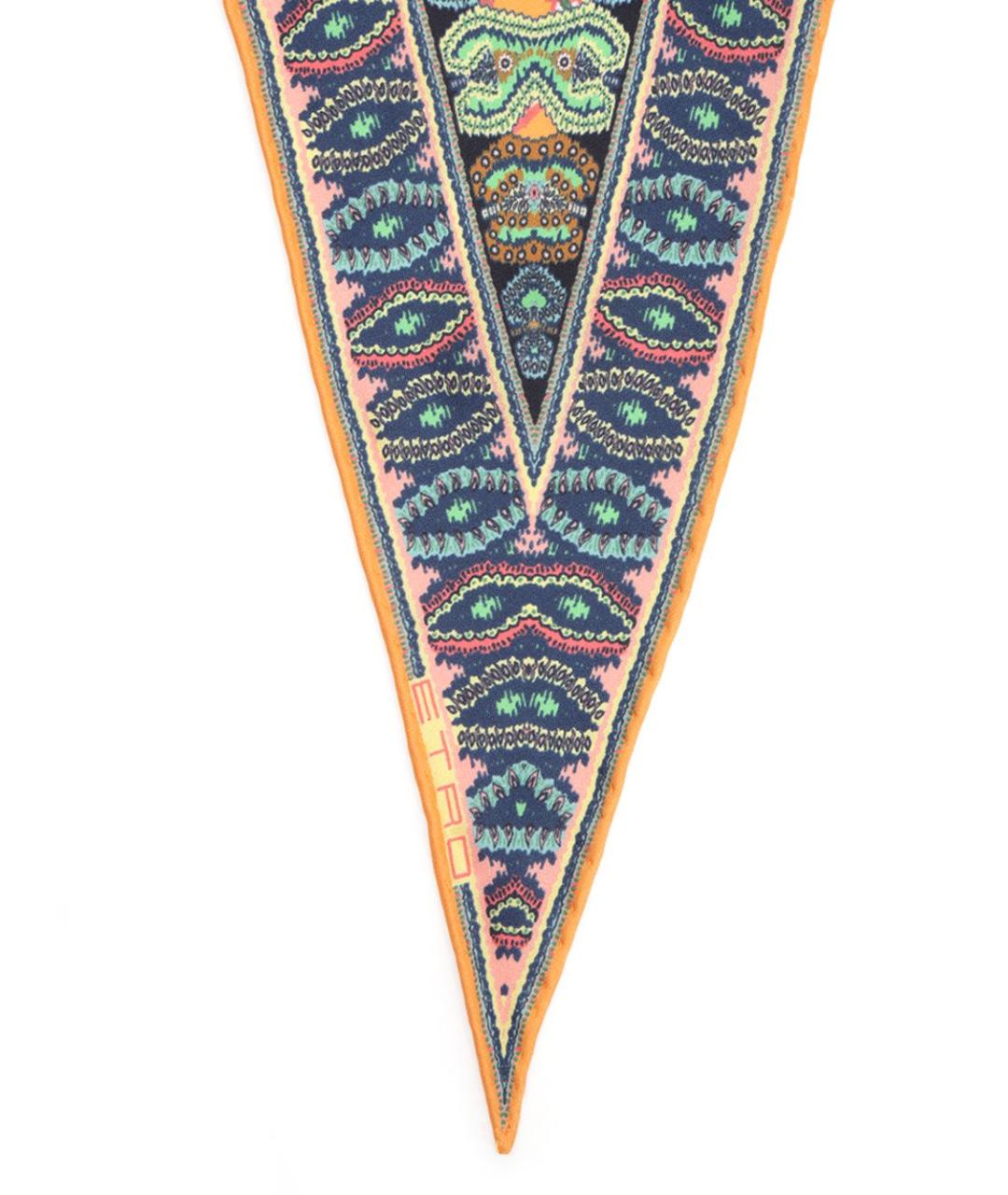 ETRO Мульти шелковый платок, фото 2