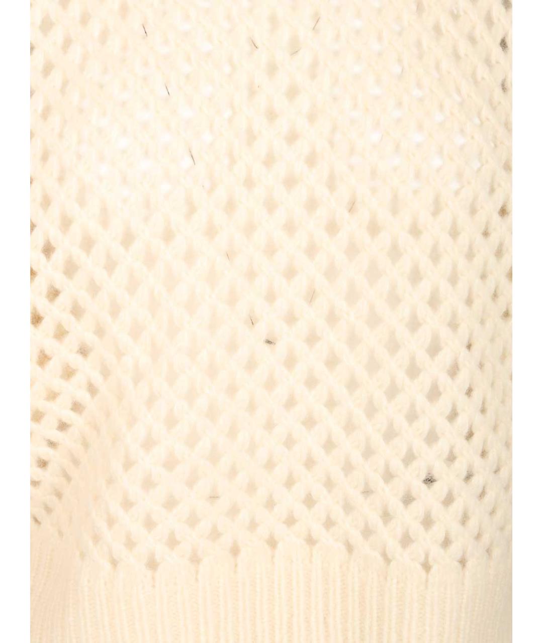 MAX MARA Бежевый кашемировый джемпер / свитер, фото 4