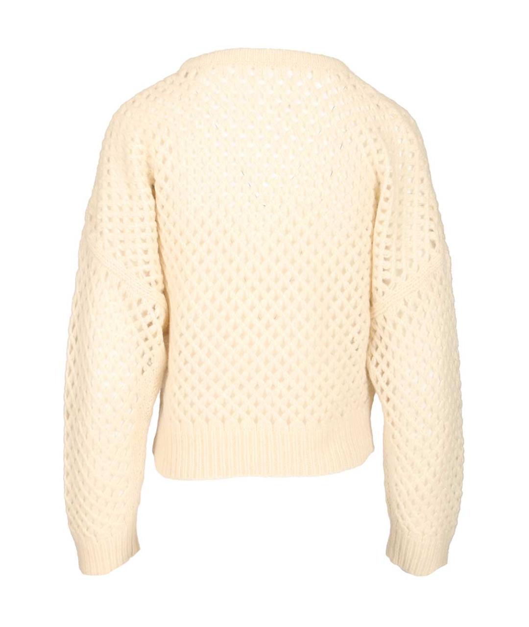 MAX MARA Бежевый кашемировый джемпер / свитер, фото 2