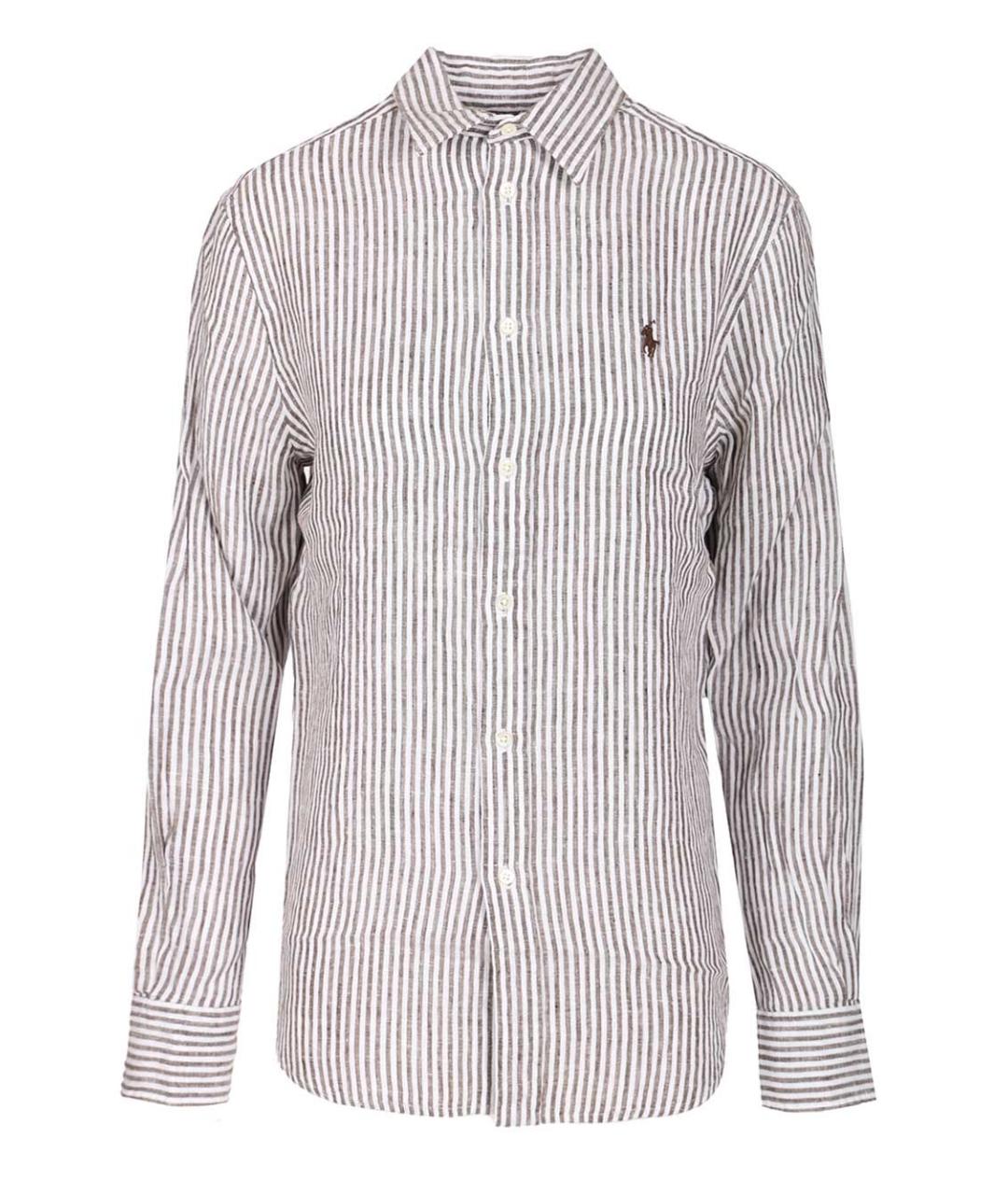 POLO RALPH LAUREN Серая льняная рубашка, фото 1