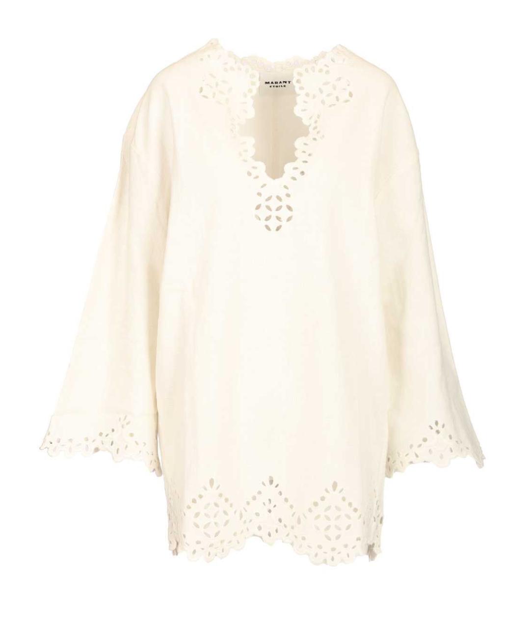 ISABEL MARANT ETOILE Белая хлопковая блузы, фото 1