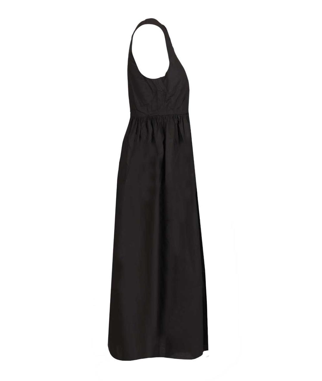 MATTEAU Черное хлопковое платье, фото 3