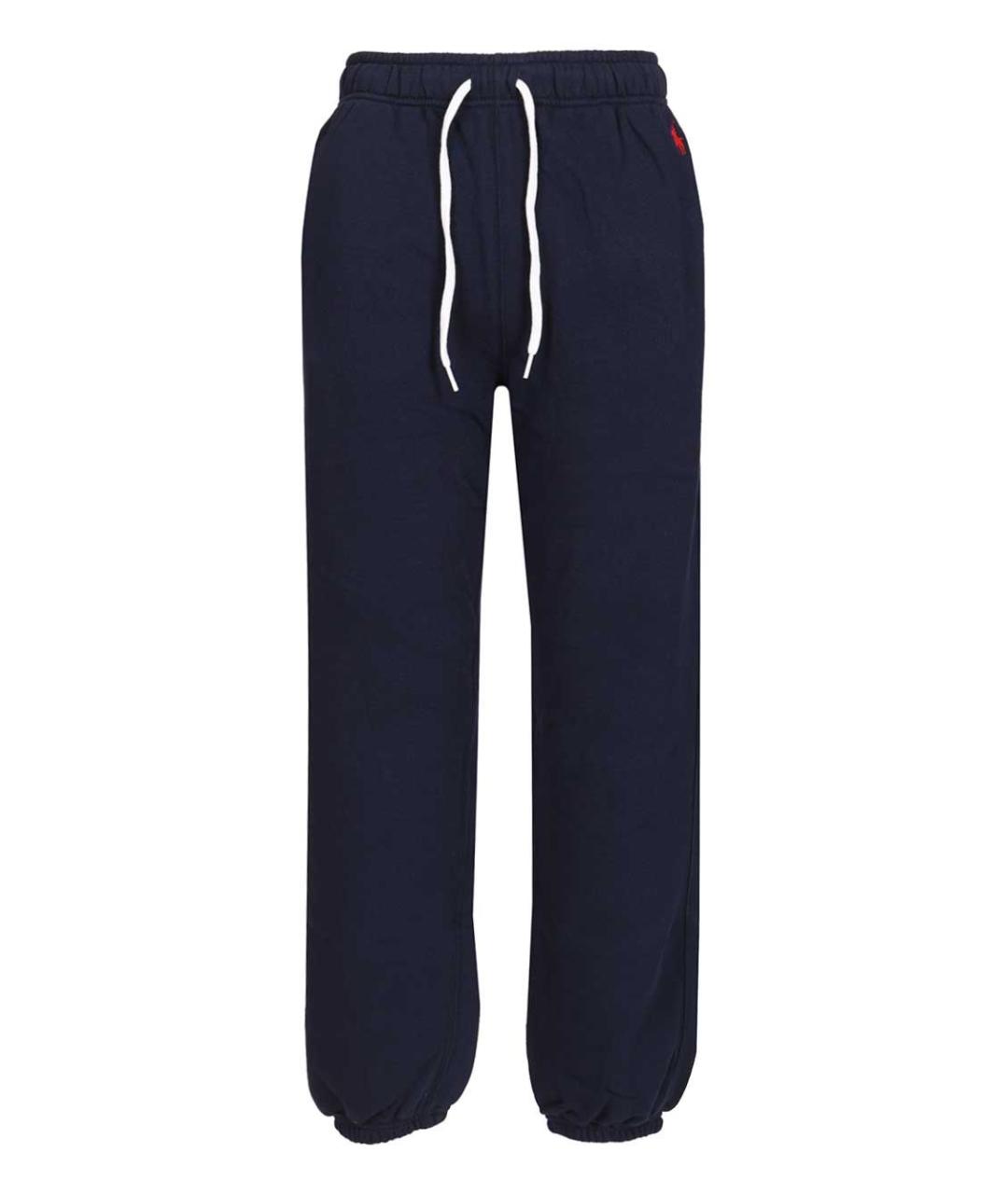 POLO RALPH LAUREN Синие хлопковые спортивные брюки и шорты, фото 1