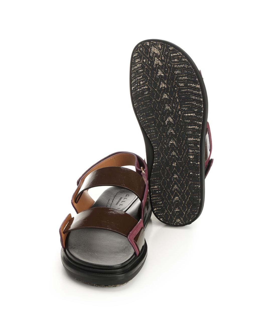 MARNI Мульти кожаные балетки, фото 5