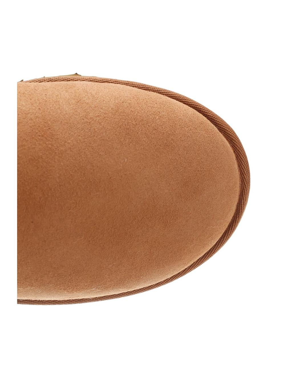 UGG AUSTRALIA Коричневые замшевые ботинки, фото 4