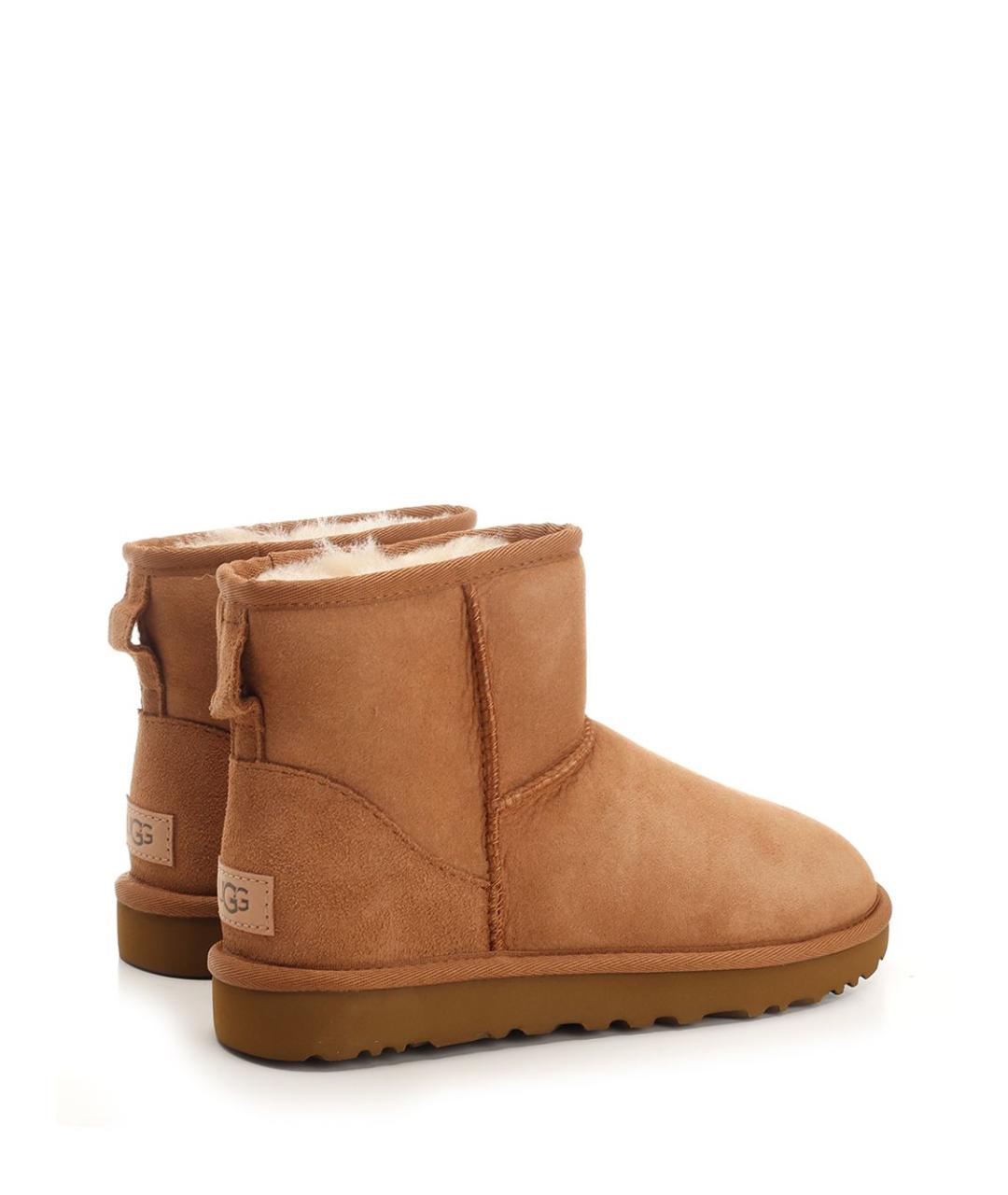 UGG AUSTRALIA Коричневые замшевые ботинки, фото 3