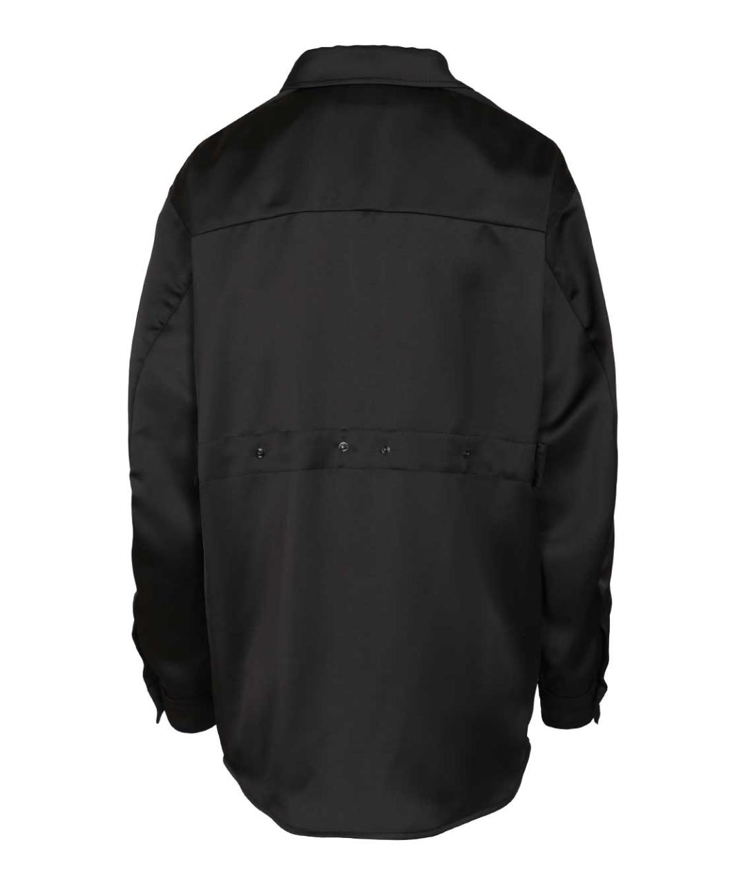 MONCLER Черная полиамидовая рубашка, фото 2